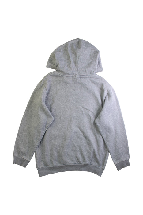 A Grey Hooded Sweatshirts from Puma in size 10Y for boy. (Back View)