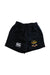 A Black Shorts from Canterbury in size 4T for boy. (Front View)
