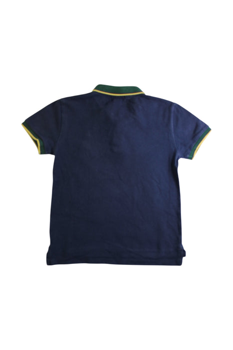 A Navy Short Sleeve Polos from Polo Ralph Lauren in size 6T for boy. (Back View)