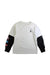 A White Long Sleeve T Shirts from Air Jordan in size 10Y for boy. (Front View)