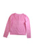 A Pink Cardigans from Tommy Hilfiger in size 6T for girl. (Back View)