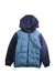 A Navy Puffer/Quilted Jackets from Jacadi in size 12Y for boy. (Front View)