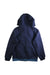 A Navy Puffer/Quilted Jackets from Jacadi in size 12Y for boy. (Back View)