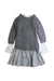 A Grey Long Sleeve Dresses from Nº21 in size 8Y for girl. (Front View)
