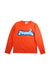 A Orange Long Sleeve T Shirts from Moncler in size 8Y for boy. (Front View)