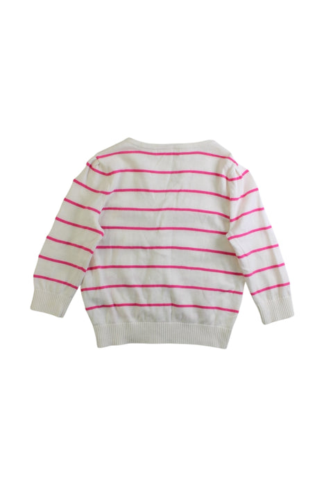 A White Cardigans from Nicholas & Bears in size 3T for girl. (Back View)