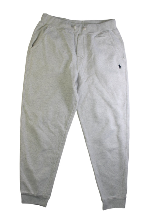 A Grey Sweatpants from Polo Ralph Lauren in size 14Y for boy. (Front View)