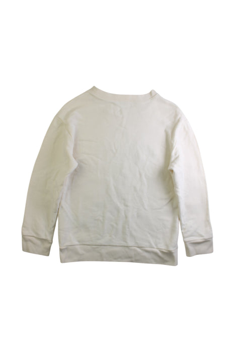 A White Crewneck Sweatshirts from Gucci in size 8Y for girl. (Back View)
