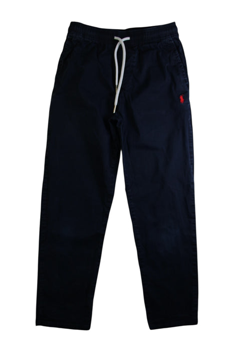 A Navy Casual Pants from Polo Ralph Lauren in size 8Y for boy. (Front View)