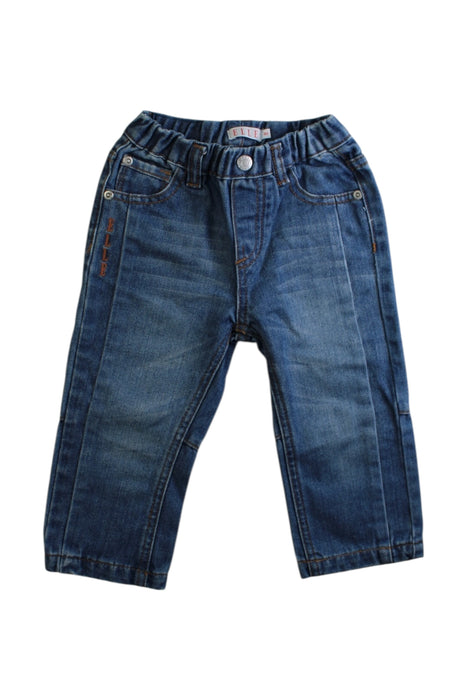 A Blue Jeans from ELLE in size 18-24M for girl. (Front View)