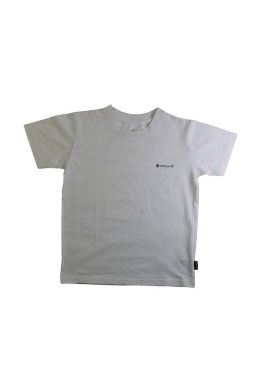 A White Short Sleeve T Shirts from Snow Peak in size 3T for neutral. (Front View)