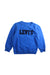 A Blue Crewneck Sweatshirts from Levi's in size 7Y for boy. (Front View)