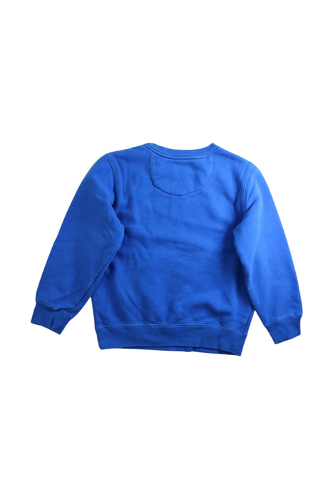 A Blue Crewneck Sweatshirts from Levi's in size 7Y for boy. (Back View)