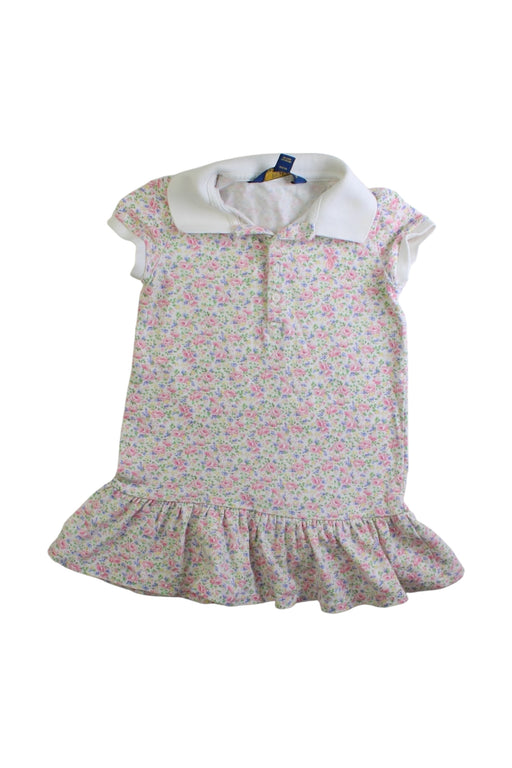 A Multicolour Sleeveless Dresses from Polo Ralph Lauren in size 3T for girl. (Front View)