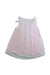 A Pink Sleeveless Dresses from Chickeeduck in size 18-24M for girl. (Back View)