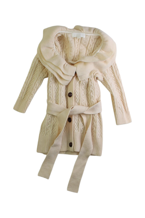 A Beige Lightweight Jackets from Nicholas & Bears in size 6-12M for girl. (Front View)