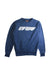 A Navy Crewneck Sweatshirts from Evisu in size 11Y for boy. (Front View)