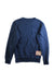 A Navy Crewneck Sweatshirts from Evisu in size 11Y for boy. (Back View)