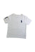 A White Short Sleeve T Shirts from Ralph Lauren in size 12-18M for boy. (Front View)