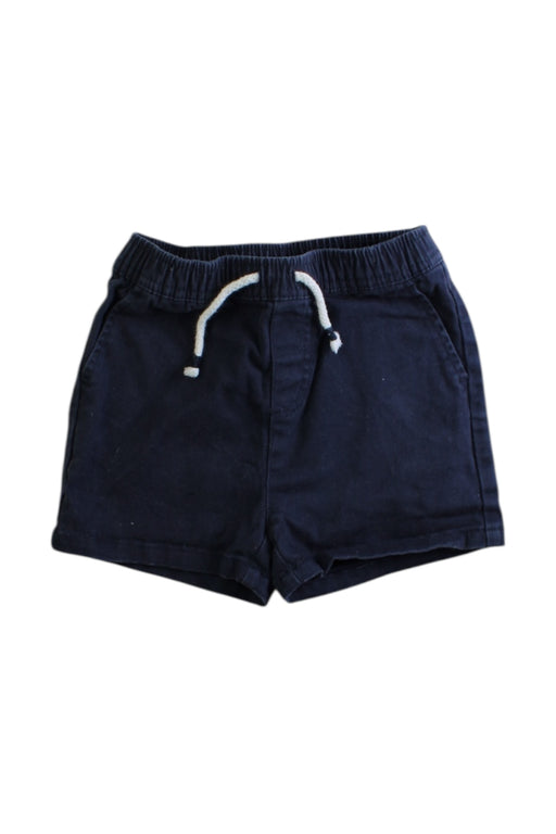 A Navy Shorts from Seed in size 18-24M for boy. (Front View)
