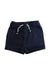 A Navy Shorts from Seed in size 18-24M for boy. (Front View)