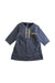 A Blue Long Sleeve Dresses from Chickeeduck in size 18-24M for girl. (Front View)