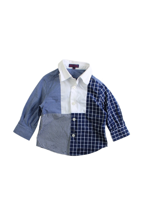 A Multicolour Long Sleeve Shirts from Nicholas & Bears in size 6-12M for boy. (Front View)