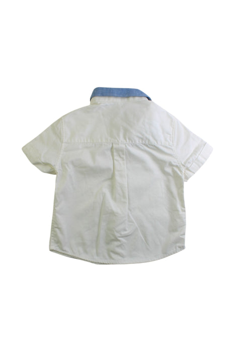 A White Short Sleeve Polos from Nicholas & Bears in size 6-12M for boy. (Back View)