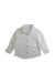A White Long Sleeve Shirts from Seed in size 12-18M for boy. (Front View)
