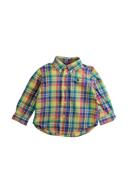A Multicolour Long Sleeve Shirts from Ralph Lauren in size 12-18M for boy. (Front View)