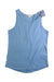 A Blue Sleeveless Tops from Crewcuts in size 6T for girl. (Front View)