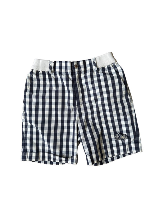A Navy Shorts from Nicholas & Bears in size 6T for boy. (Front View)