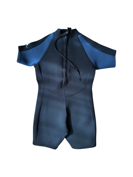 A Black Wetsuits from NeoSport in size 4T for neutral. (Back View)