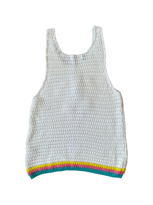 A White Sleeveless Tops from Stella McCartney in size 14Y for girl. (Back View)