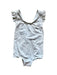 A White Swimsuits from Eberjey in size 4T for girl. (Front View)