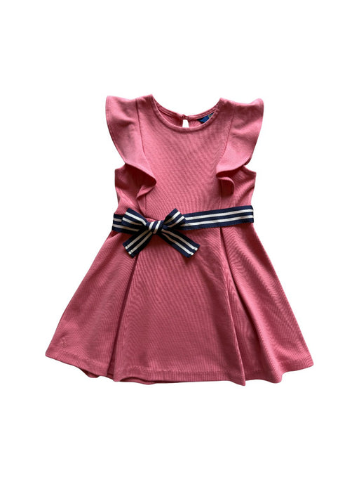 A Pink Sleeveless Dresses from Polo Ralph Lauren in size 3T for girl. (Front View)