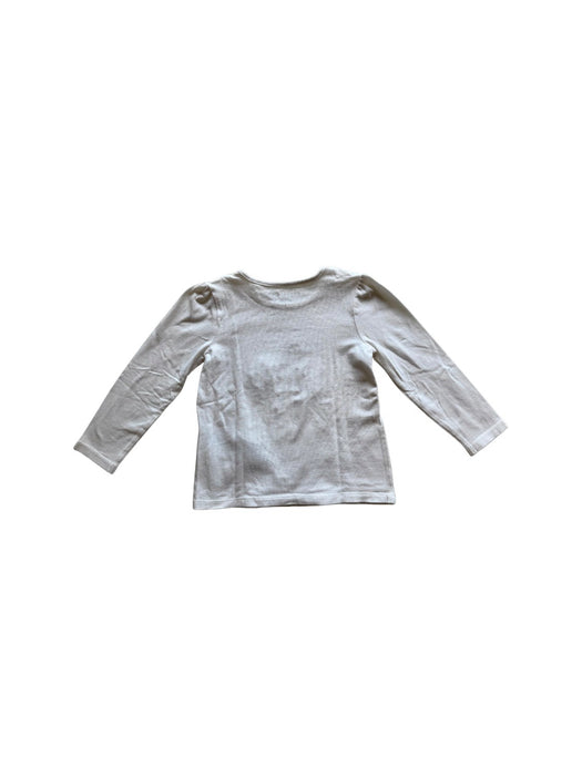 A White Long Sleeve T Shirts from Guess in size 2T for girl. (Back View)