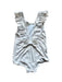 A White Swimsuits from Eberjey in size 4T for girl. (Back View)