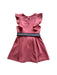 A Pink Sleeveless Dresses from Polo Ralph Lauren in size 3T for girl. (Back View)