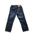 A Blue Jeans from Levi's in size 7Y for boy. (Back View)