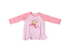 A Pink Long Sleeve Tops from Miki House in size 12-18M for girl. (Front View)