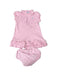 A Pink Dress Sets from Ralph Lauren in size 12-18M for girl. (Front View)