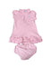 A Pink Dress Sets from Ralph Lauren in size 12-18M for girl. (Front View)