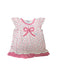 A Pink Short Sleeve Tops from Miki House in size 12-18M for girl. (Front View)