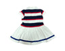 A White Short Sleeve Dresses from Miki House in size 18-24M for girl. (Back View)