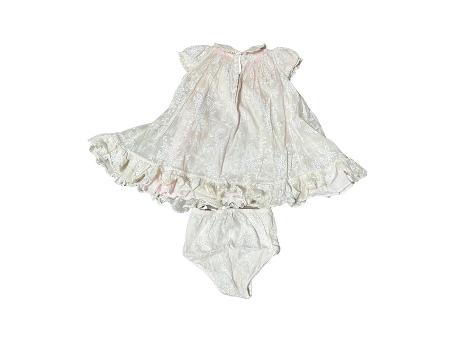 A Beige Dress Sets from Ralph Lauren in size 12-18M for girl. (Back View)