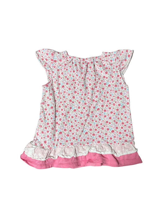 A Pink Short Sleeve Tops from Miki House in size 12-18M for girl. (Back View)