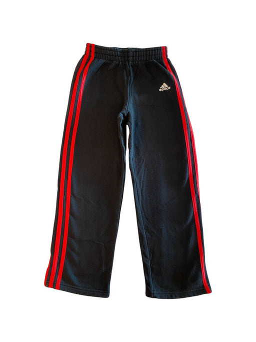 A Black Sweatpants from Adidas in size 7Y for neutral. (Front View)