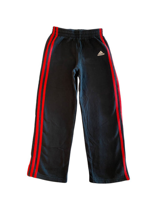 A Black Sweatpants from Adidas in size 7Y for neutral. (Front View)