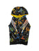 A Black Hooded Sweatshirts from Adidas in size 8Y for boy. (Front View)